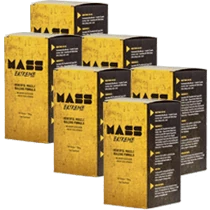Pacchetto Mass Extreme da 6 bottiglie, la migliore offerta per 6 mesi di fornitura.