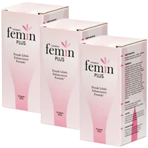 Pacchetto standard di Femin Plus (3 flaconi)
