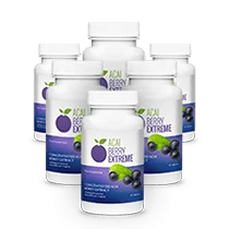 Pacchetto di 6 bottiglie di Acai Berry Extreme, offerta migliore