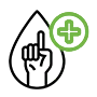 Icona corretto livello glicemico