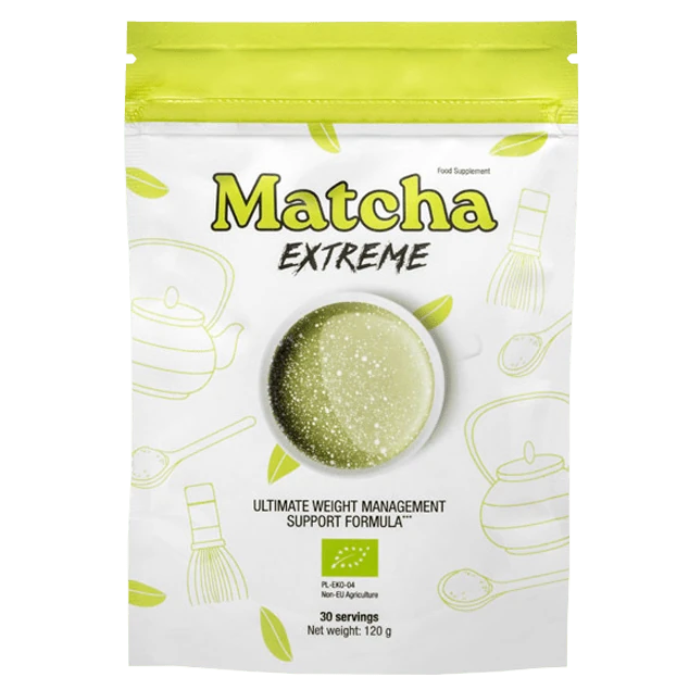 Confezione del prodotto Matcha Extreme