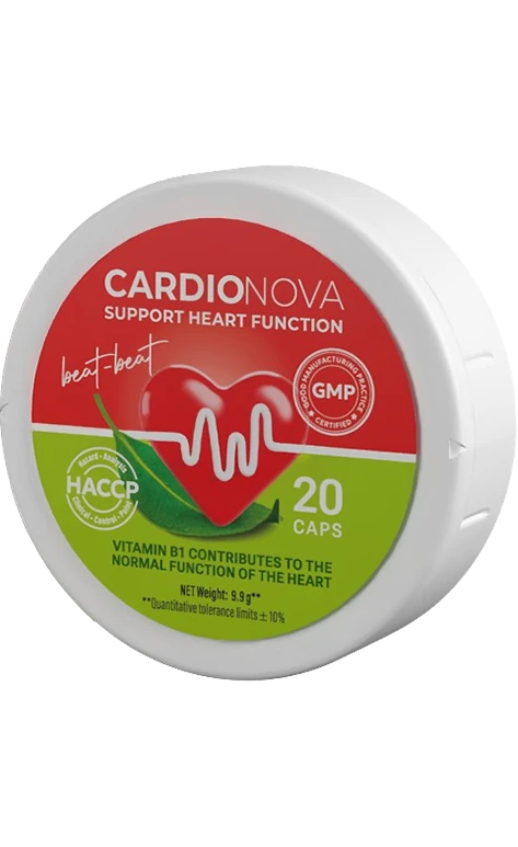 Confezione di Cardio Nova, un integratore per la pressione sanguigna