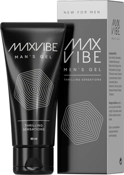 Confezione del prodotto per l'ingrandimento maschile Max Vibe