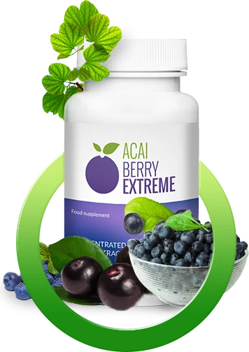 Integratore alimentare Acai Berry Extreme per la perdita di peso